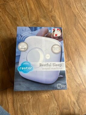 Restor Style Restful Sleep Sound Machine - White